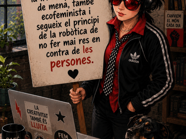 La IA: optimista, ètica i ecofeminista