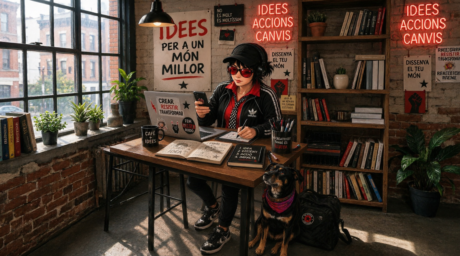 profe ia tik tok marketing digital lutxana cat art web crea web blog amb IA