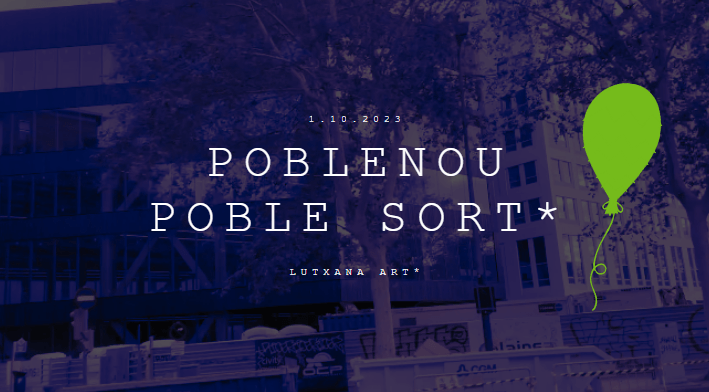 POBLE NOU POBLE SORT Dona viu al barri i no pot págar hipoteca es troba número loteria premiat a un globus que cau al seu pati.