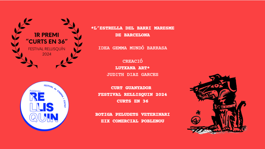 cinema, curt, guanyador del Festival Rellisquín 2024 de Poblenou curts en 36 Barcelona cinema urbà critica social urbanisme especulatiu